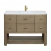 Lucian 48" Single (Vanity Only Pricing) in Pebble Oak
